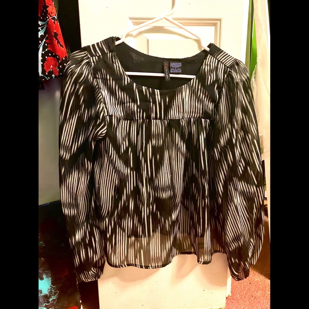 Fire Los Angeles Long Sleeved Blouse